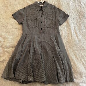 Calvin Klein Gingham Shirt Dress